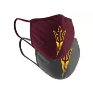 Colosseum Arizona State Sun Devils 2 pack Face Mask